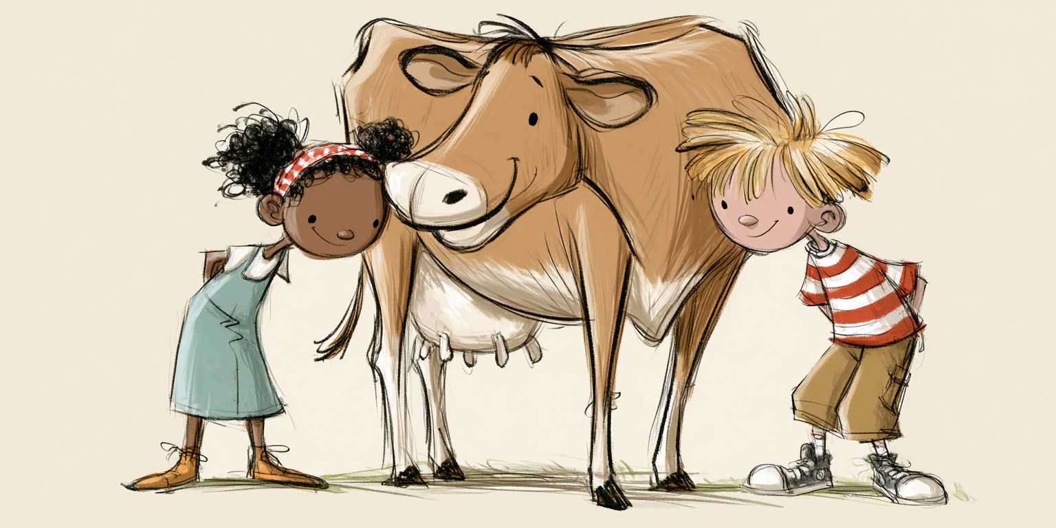 Chocolate milk comes from brown cows