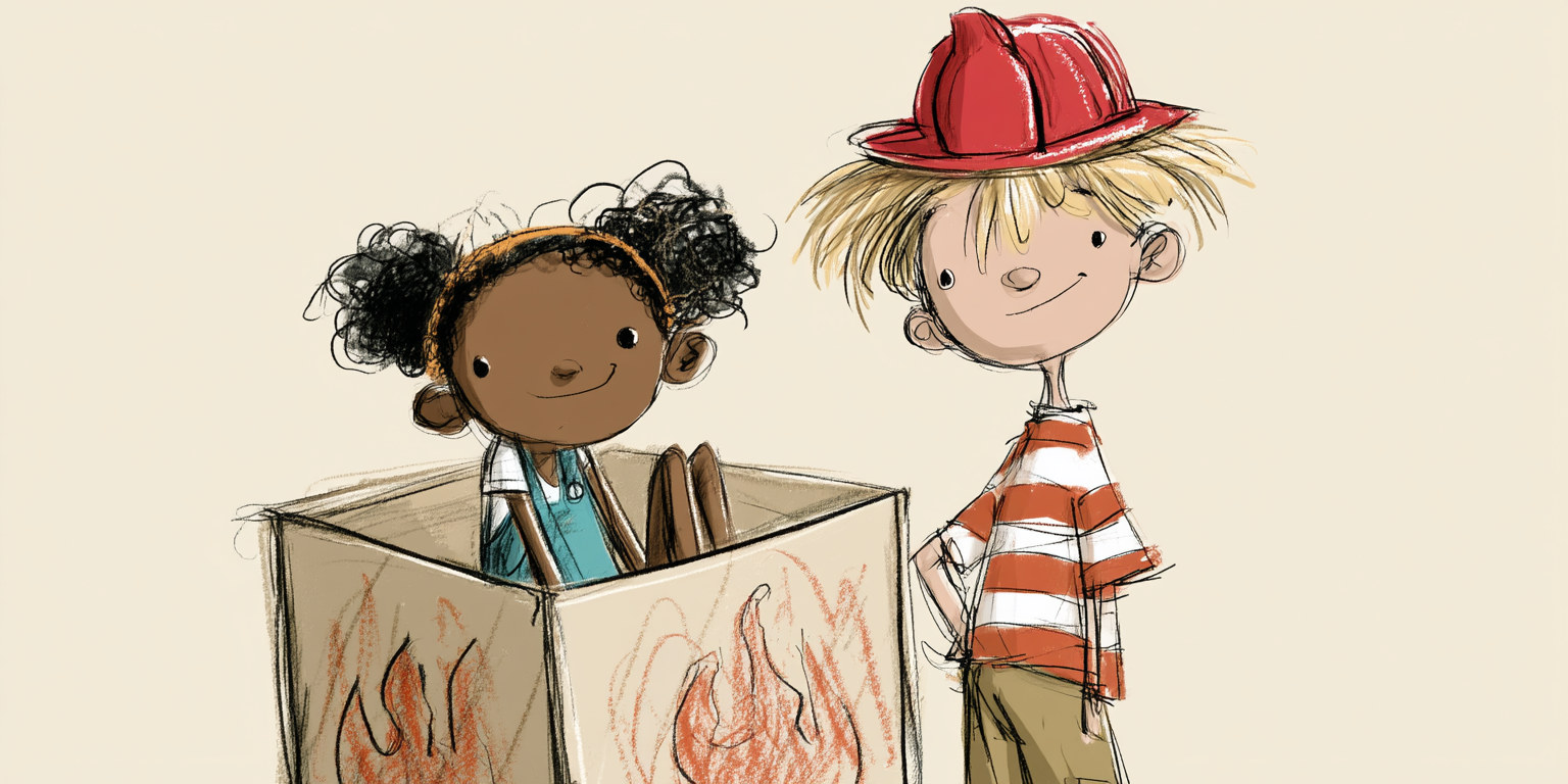 Firemen start fires.