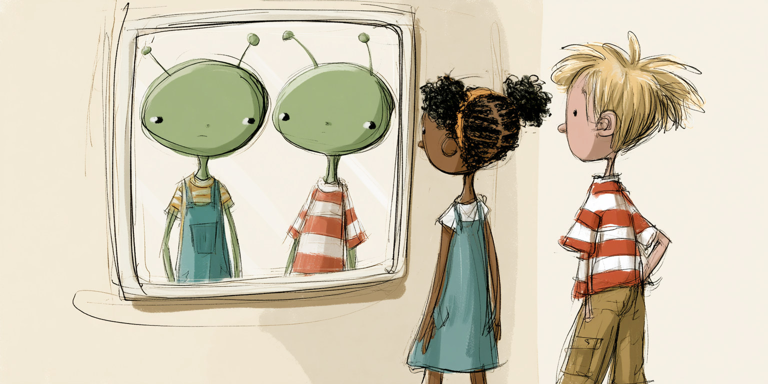 Mirrors are windows to other worlds