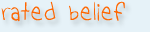rated belief